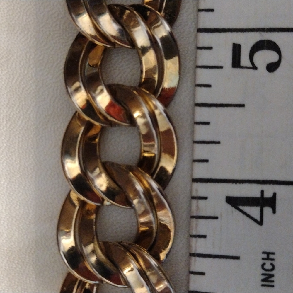 Monet Linked Chunk Chain Bracelet. - image 6